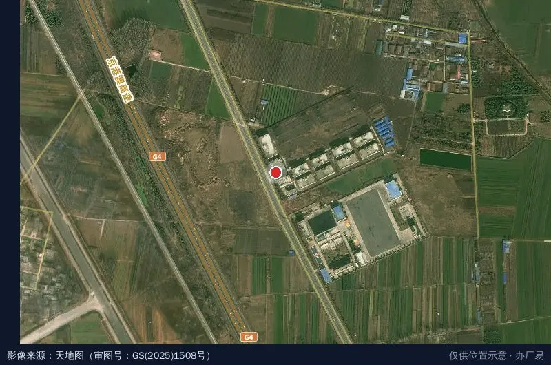 中国平安许昌智能制造科技园(建设中)卫星位置示意图