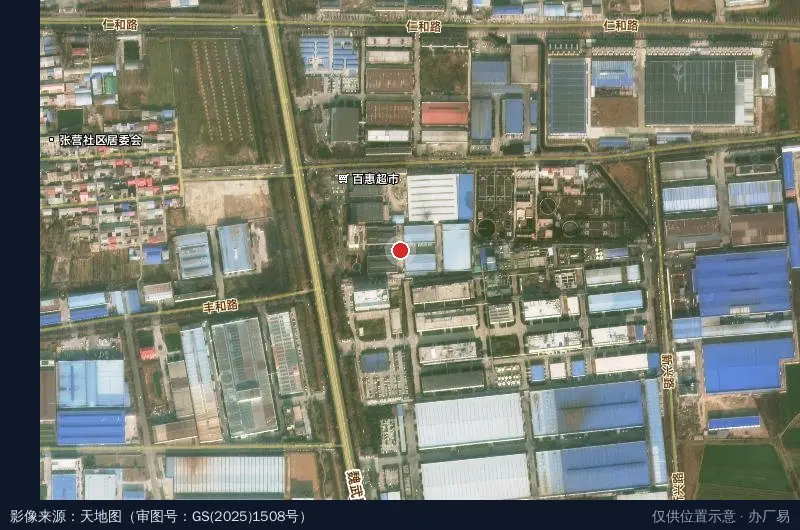 长葛电子信息产业园卫星位置示意图