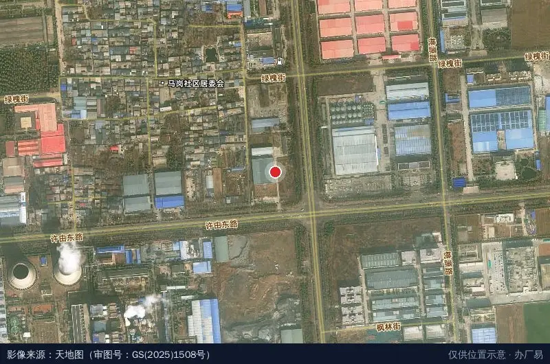 继元科技产业园卫星位置示意图