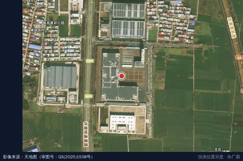 许昌市裕同科技智能制造产业示范园卫星位置示意图
