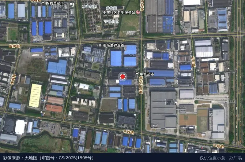 港业科创园卫星位置示意图
