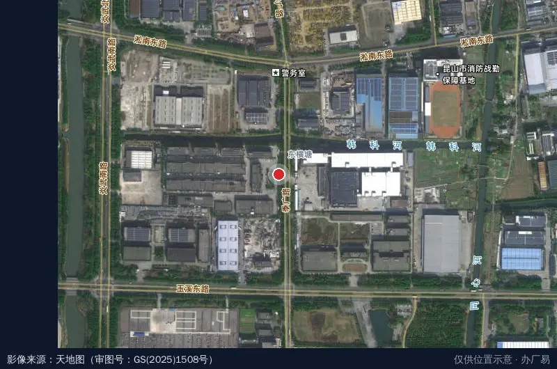 德昶科创园-东门卫星位置示意图