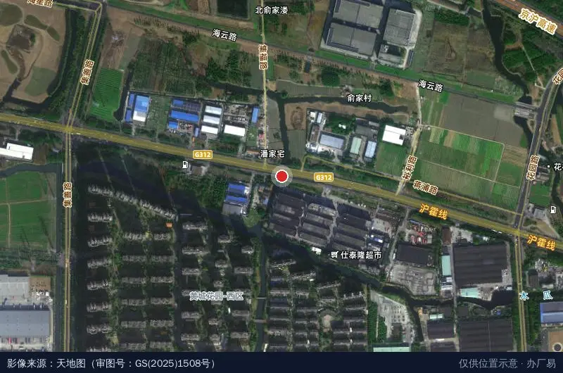 仕泰隆国际A座卫星位置示意图