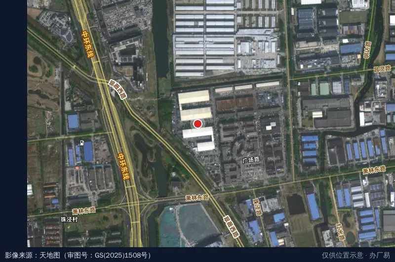 福财树板材卫星位置示意图