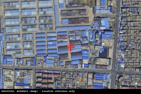 兰华营房物流城-E4区卫星位置示意图