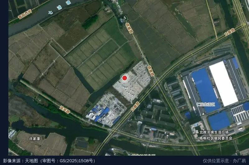 groupHorizon苏州生产基地卫星位置示意图