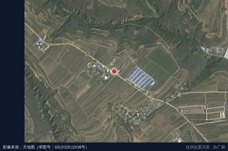 董家河工业园区国家循环经济展示中心卫星位置示意图