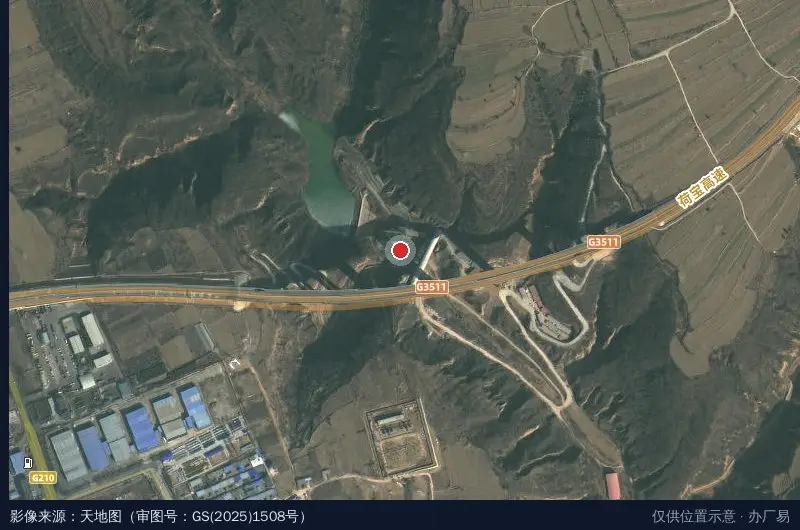 王益经济技术开发区卫星位置示意图