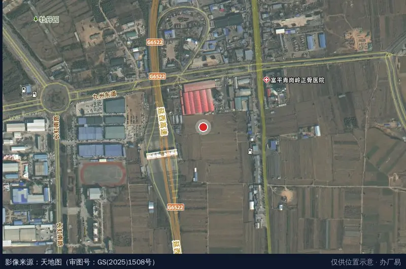 上汽大通铜川凯德源汽车贸易有限责任公司卫星位置示意图