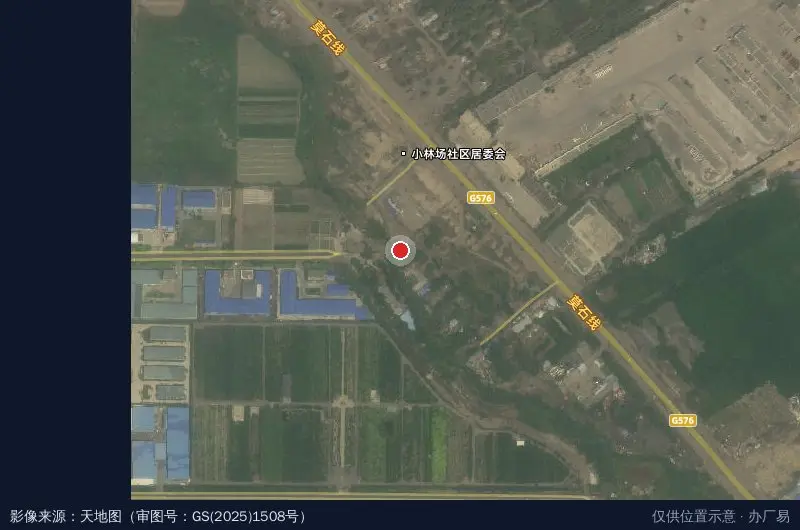 科神农机产业园卫星位置示意图