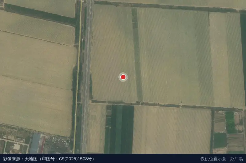 石河子启泰仓储物流园卫星位置示意图