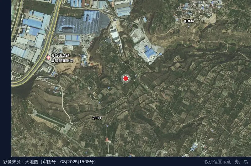 秦安国宇产业园有限公司卫星位置示意图