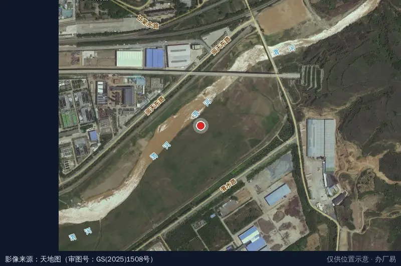 福美软瓷卫星位置示意图