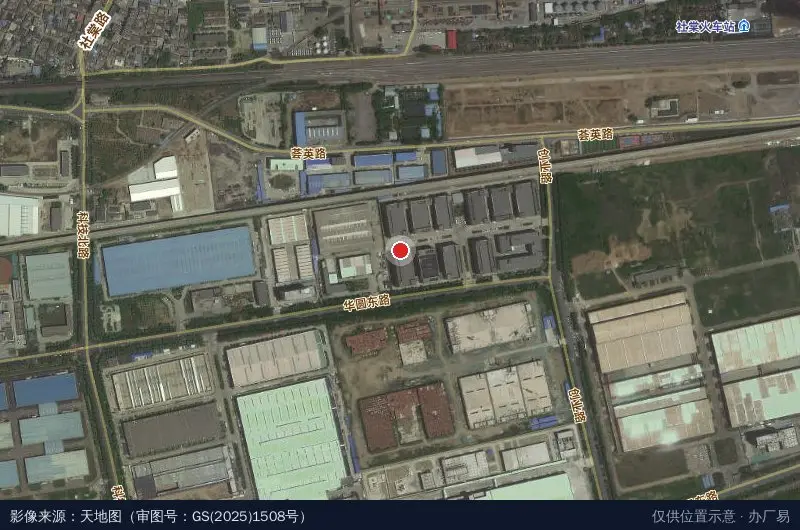 科技孵化中心卫星位置示意图