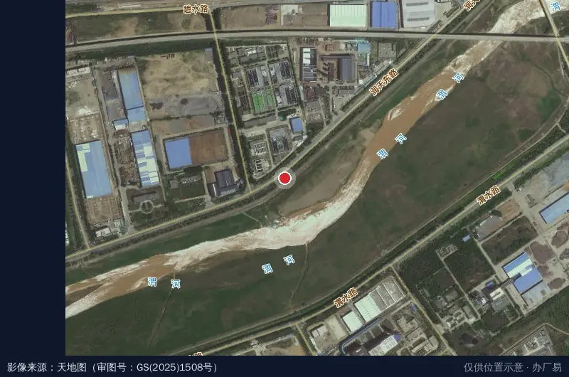 隆旗科技园卫星位置示意图
