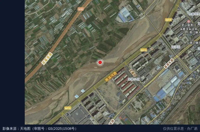 蔬菜科技园卫星位置示意图