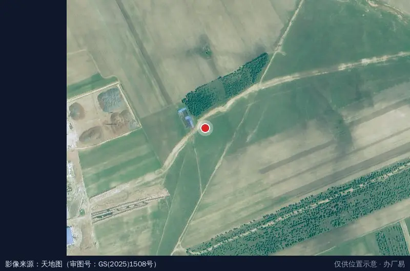 乌兰浩特红城水泥有限责任公司(经济开发区分部)卫星位置示意图