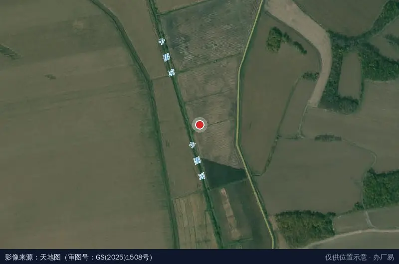 黑龙江红兴隆农垦高科技生态园区锦逸煤气有限公司卫星位置示意图