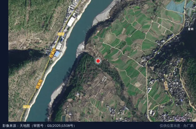 香格里拉经济开发区吉茂工贸有限公司卫星位置示意图