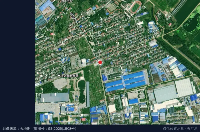 仙桃市经济技术开发区卫星位置示意图