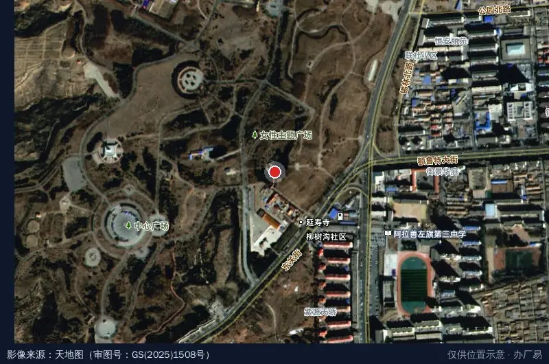 定远营古城文化旅游创业园-C区卫星位置示意图