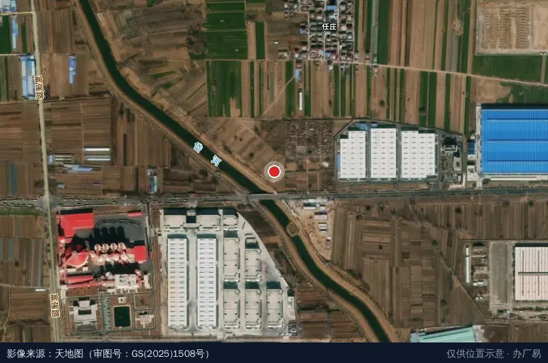 杜集经济开发区卫星位置示意图