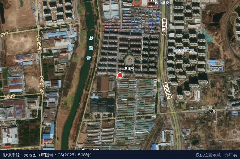 濉溪完美门业卫星位置示意图