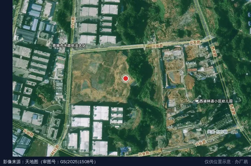 人福医药卫星位置示意图