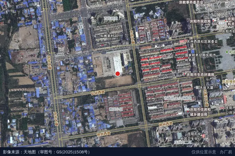 甘肃科谷科技创新孵化园有限责任公司卫星位置示意图