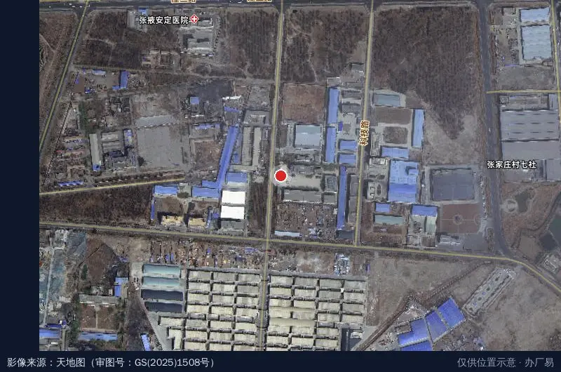 甘肃泽园农业科技有限公司卫星位置示意图