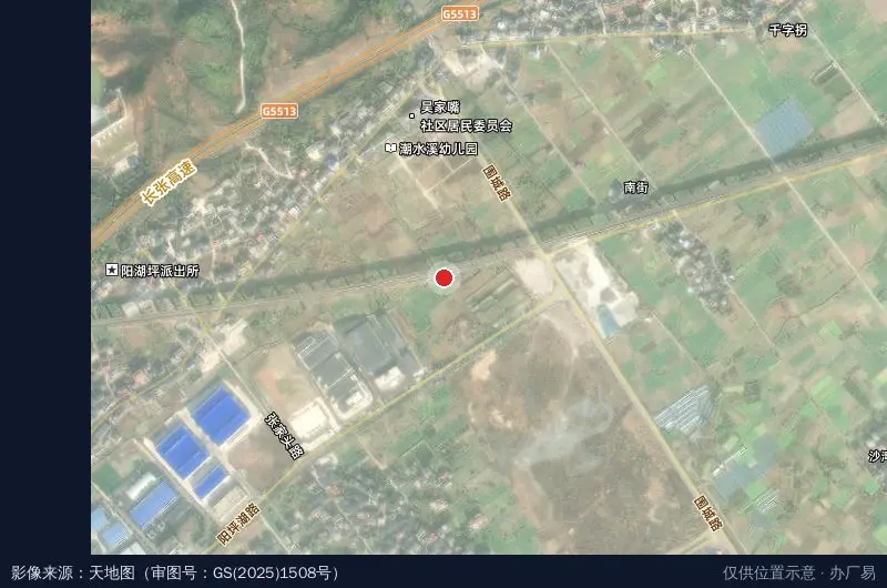 张家界乾坤生物科技有限公司卫星位置示意图