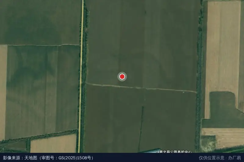 共青农场产业科技园-东南门卫星位置示意图