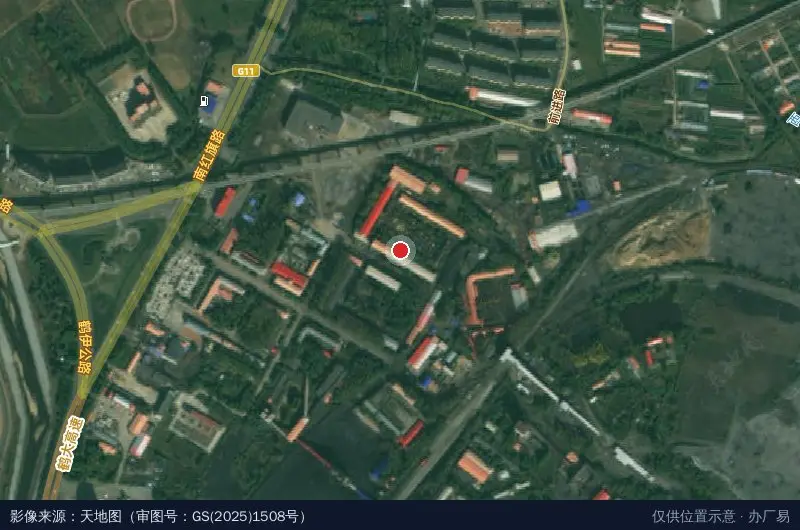南翔国际物流产业园卫星位置示意图