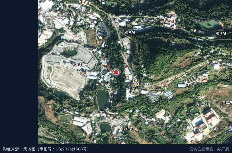 先锋汽车产业园-3栋卫星位置示意图