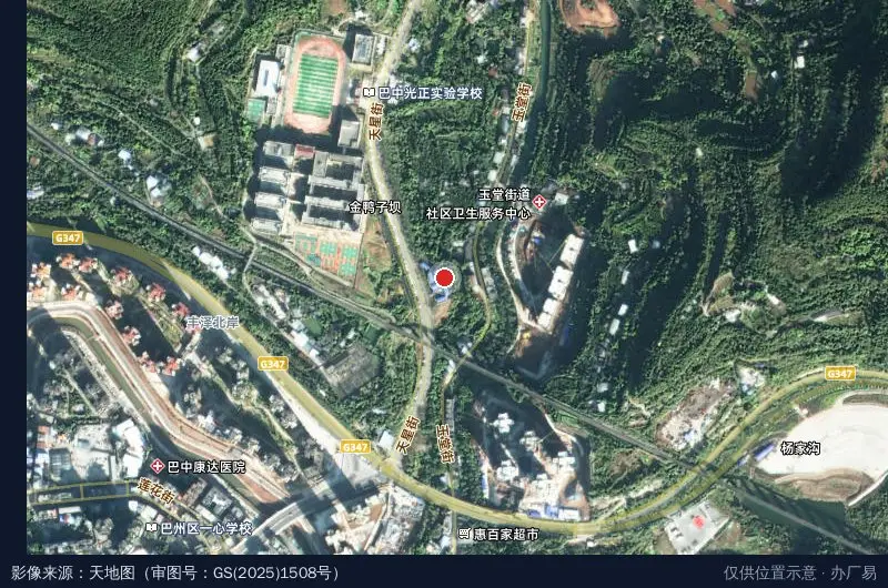 海成智能科技卫星位置示意图