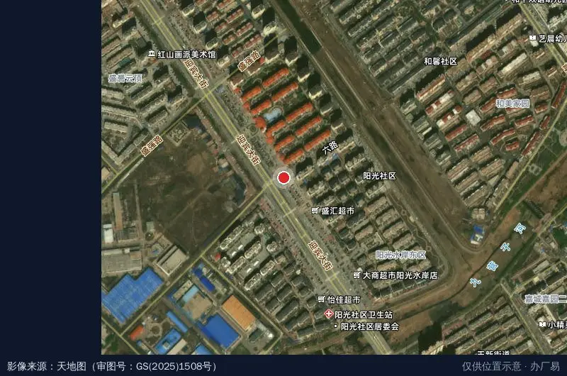 辽宁阜新经济开发区阜新国家液压产业基地卫星位置示意图