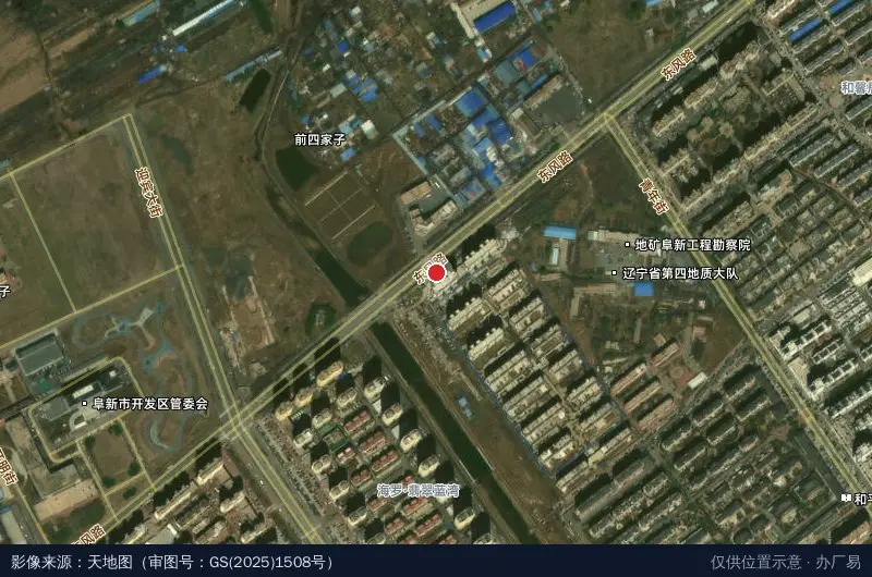 开发区高新公司-东南门卫星位置示意图