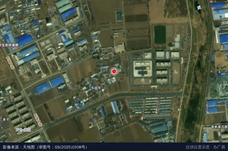 阜新益赢招标代理服务有限公司卫星位置示意图