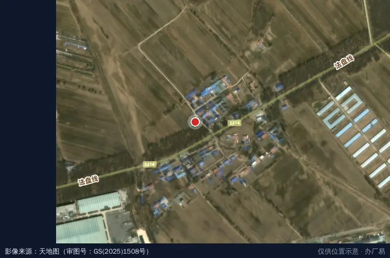 辽宁省中小微企业创业基地卫星位置示意图