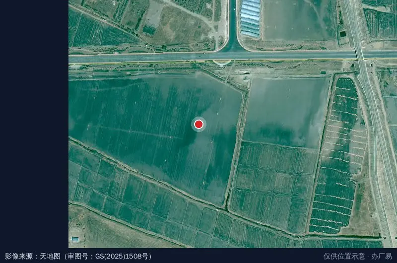 兴安盟经济技术开发区卫星位置示意图