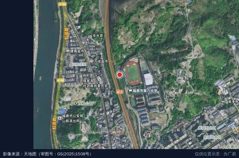 巾帼创业就业孵化园卫星位置示意图