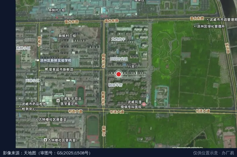 玉杨科技卫星位置示意图