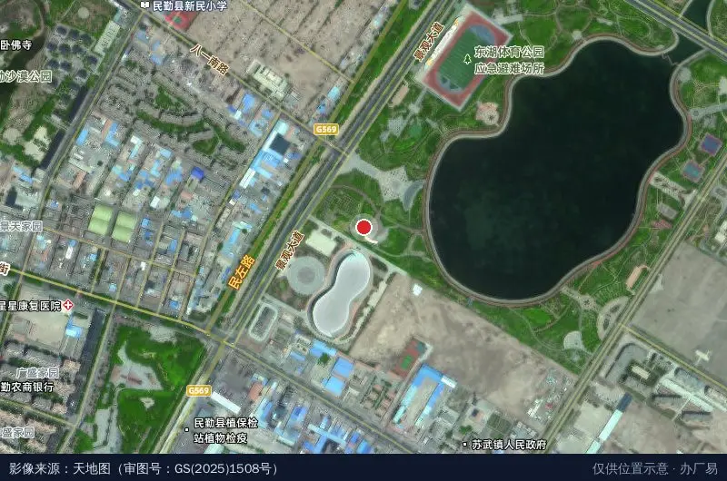 天弘物流园卫星位置示意图