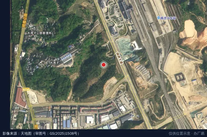 临沧市科技创新园-9栋卫星位置示意图