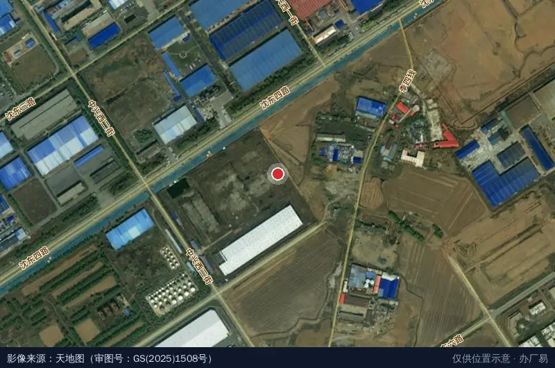 百利威(沈抚新区)国际电子商务产业园-西南门卫星位置示意图
