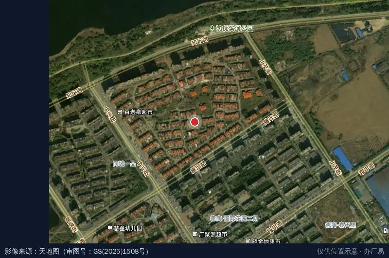 京东云(辽宁)数字经济产业园卫星位置示意图