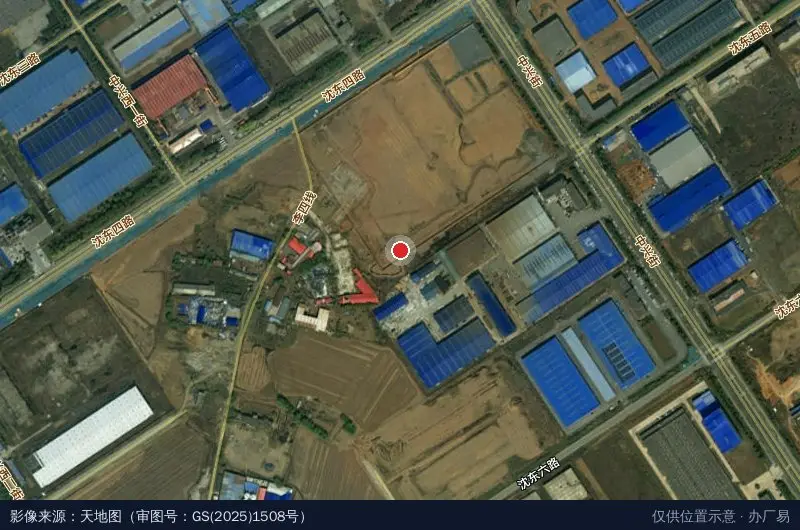 百利威(沈抚新区)国际电子商务产业园-东北门卫星位置示意图