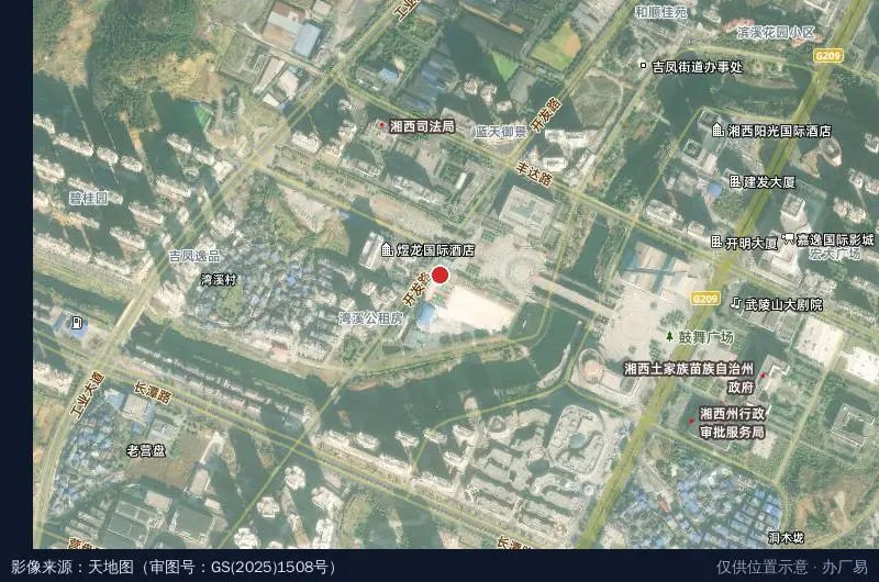 广州工业园-E2栋卫星位置示意图