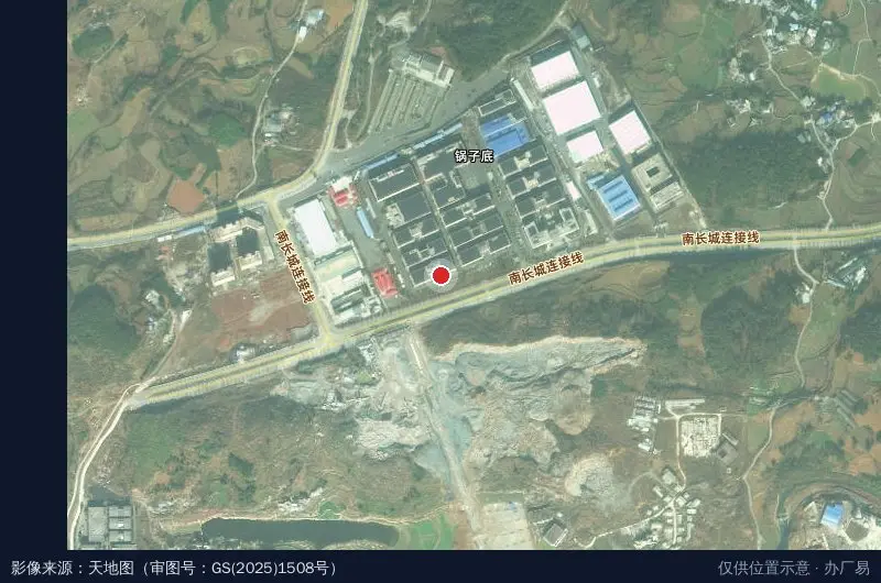 凤凰之窗文化旅游产业园卫星位置示意图