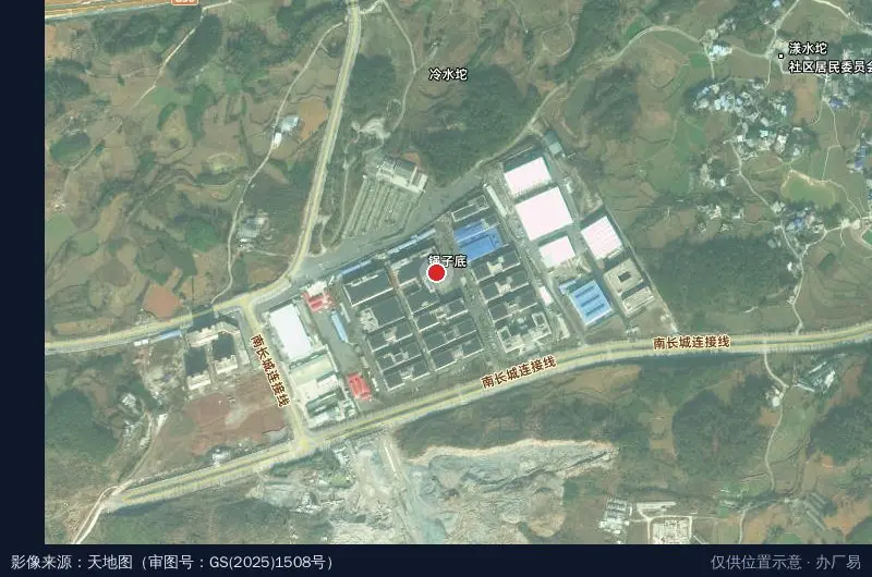 黛帕·迷迭香产业园卫星位置示意图